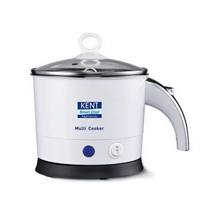 KENT Kettle Multicooker Cum Steamer 1.2 L 800W | Boiling of Water, Tea, Eggs, Instant Noodle Maker