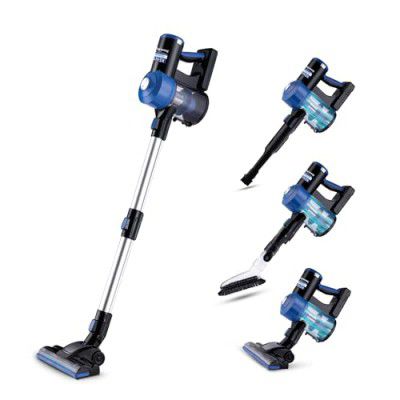 KENT Zoom Plus Vacuum Cleaner | 150W | Battery Operated, Rechargeable, Cordless & Hoseless