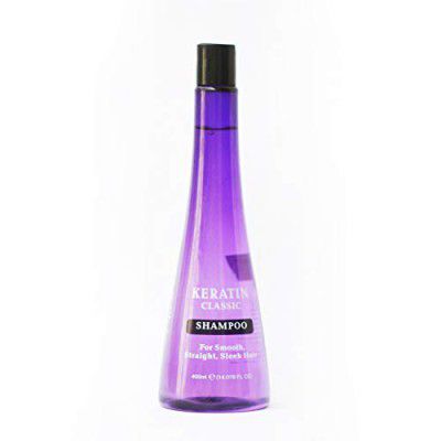 Keratin Classic Hair Shampoo For Dry & Frizzy Hair, with Keratin for Smooth Hair - 400ml - For All Hair Types