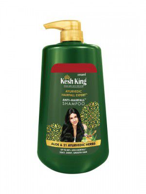 Kesh King Emami Ayurvedic Hairfall Expert Anti-Hairfall Shampoo with Aloe & Herbs - 1000ml