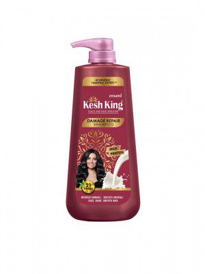 Kesh King Medicine Ayurvedic Hairfall Expert Damage Repair Shampoo with Milk Protein - 1 L