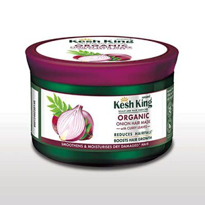 Kesh King Organic Onion Hair Mask with Curry Leaves 200ml