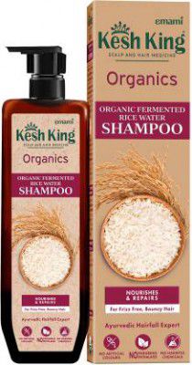 Kesh King Organics Organic Fermented Rice Water Shampoo | Nourishes & Repairs| Harmful Chemicals  (300 ml)