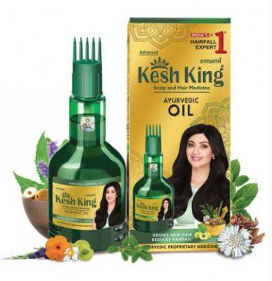 Kesh King Scalp & Hair Medicine Ayurvedic Oil | Anti Hairfall Hair Oil  (300 ml)