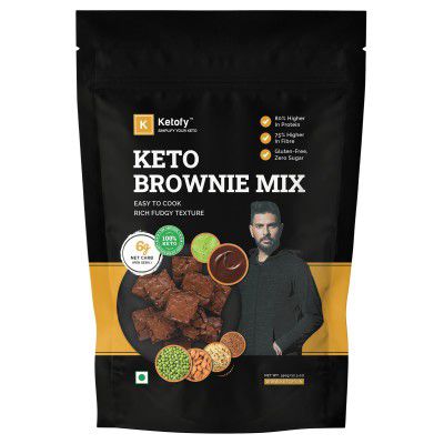 Ketofy - Keto Brownie Mix (350g) | Yummy Fudgy Keto Brownies