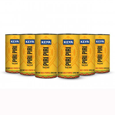 Keya Piri Piri Spice Mix 80 Gm, Pack of 6