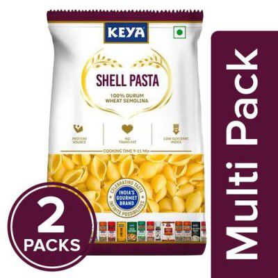 Keya Shell Pasta, 2x400 g Multipack