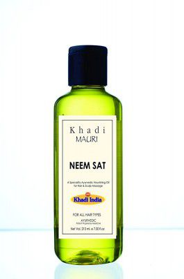 Khadi Mauri Herbal Neem Shampoo- 210 ML