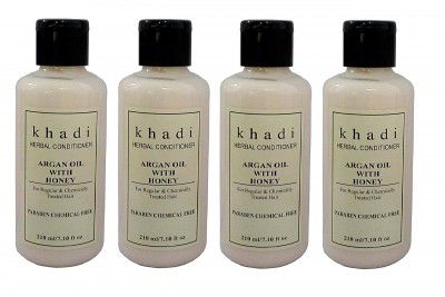 Khadi Natural Herbal Argan oil with Honey conditioner - 840ML