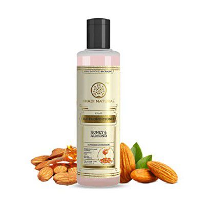 Khadi Natural Honey & Almond Hair Conditioner | Hair Conditioner for Controlling Hair Fall | 210ml