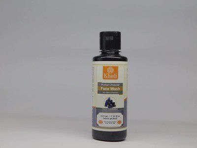 Khadi Pure Ayurveda, Charcoal Face Wash (210ml)