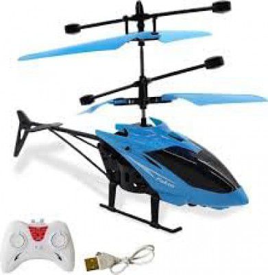 KIDZYMON RC Helicopter with Hand Gravity Sensor, Flying Remote Control Helicopter ToyI Pack of 1 Helicopter (Style 7)