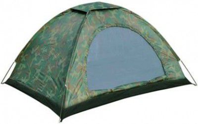 Kiehberg Camouflage 2 Person Dome Tent Tent - For 2 Person  (Green)