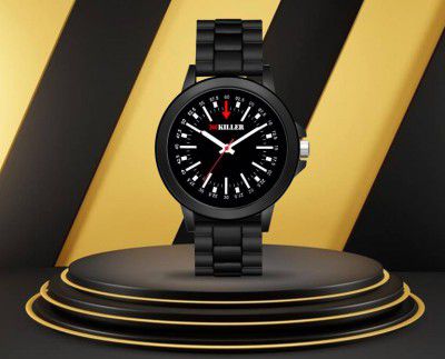 KILLER  Big Dial Analog Watch - For Men KL-9616-BLACK