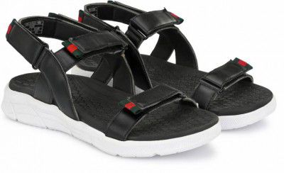 KILLER  Men Black Sandal