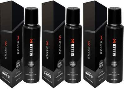 Killer Wave Liquid Deodorant 150ML Each (Pack of 3)