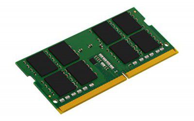 Kingston 16GB DDR4 PC4-3200,CL22,260-PIN SODIMM Laptop Single Channel Memory (KVR32S22S8/16), Green