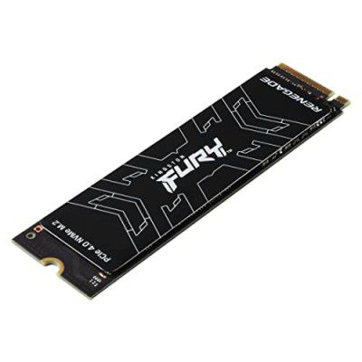 Kingston FURY Renegade 4TB PCIe Gen 4.0 NVMe M.2 Internal Gaming SSD | Up to 7300 MB/s | TLC NAND | SFYRD/4000G, Black