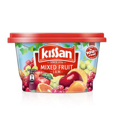 Kissan Mixed Fruit Jam, 90g [Pack of 6]