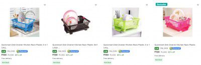 Kitchen Dis Drainer Start at Rs 199