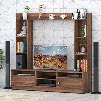 Klaxon Joey Entertainment Unit - Walnut