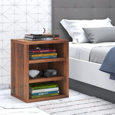 Klaxon Statice Modern Wooden Three Drawer Storage Cabinet Side Table