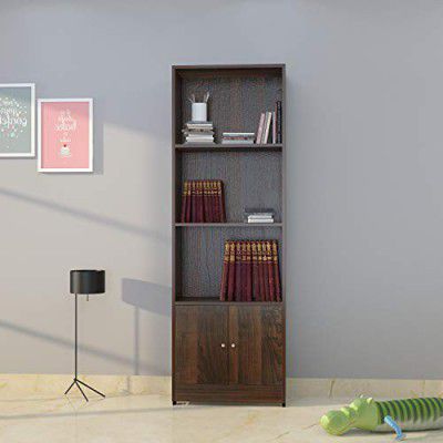 Klaxon Vase Home Decor Book Shelf- Walnut