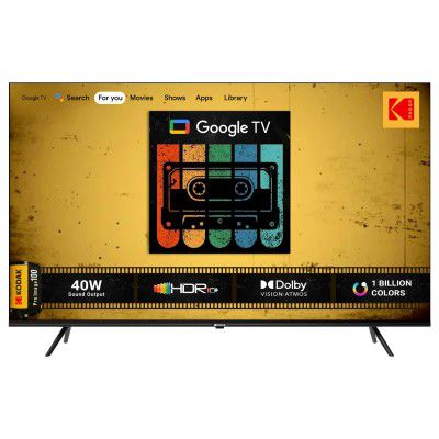 Kodak 50CAPROGT501 50" CAPRO Series 4K Ultra HD LED Google TV 50CAPROGT501