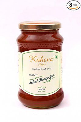 Kohena Agro Salted Mango JAM ( 500 G ) - Pack of 8