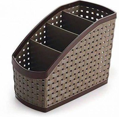 Konquer TimeS Empty Cutlery Holder Case  (Brown Holds 48 Pieces)