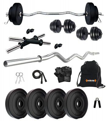 Kore PVC 10-40 Kg Home Gym Set