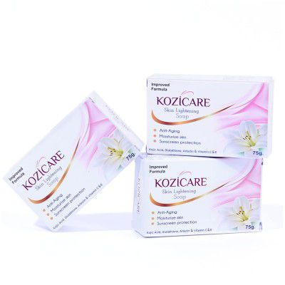 Kozicare Skin Lightening Soap - 75g (Pack of 3)