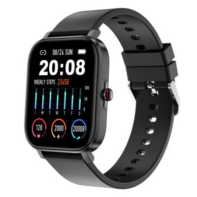 KRATOS Gear fit Play, KR SW 13 Smart Fitness Watch (BLACK)