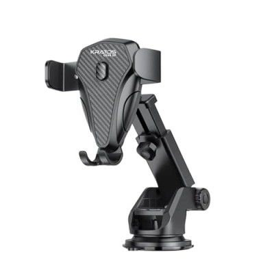 Kratos Grip X1 Car Mobile Holder with One Click Technology and Quick Release button