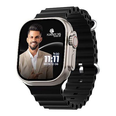 Kratos SW17 Ultra+ Smartwatch with 1.96" Touch Display, Advanced BT Calling