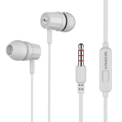 Kratos Thump Wired Earphones, Powerful Bass, HD Sound Quality Earphones