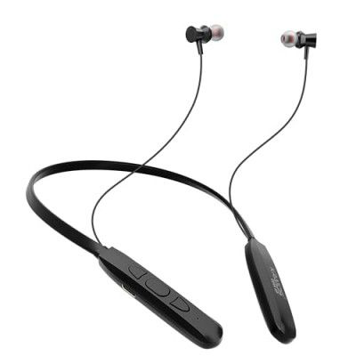 Kratos Vibez N1 Bluetooth Earphones, Rich Music Experience, 10 Hours Playtime, Neckband