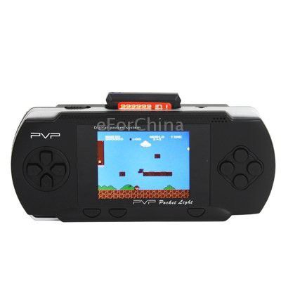 Kris toy PVP Station Kids LCD Display Pocket Game Console with Card (Black)