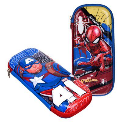 Kuber Industries Marvel Pencil Pouch | Pack of 2