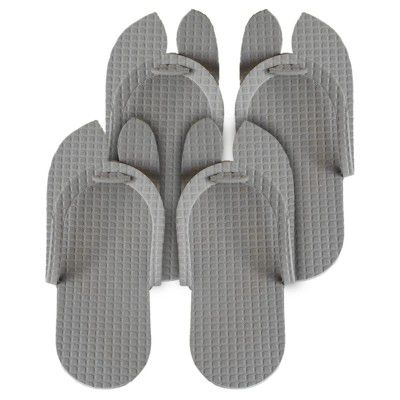 Kuber Industries Unisex Adult Slipper Grey Slipper-20 Kids UK (54KM04201)