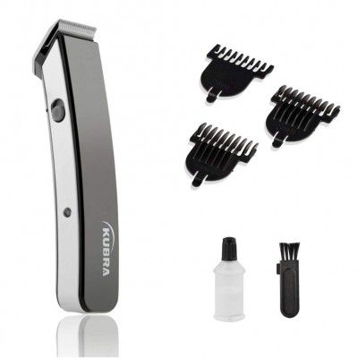 Kubra KB-1045 Rechargeable, Cordless Beard and Hair Trimmer For Men, 45 Mins Runtime