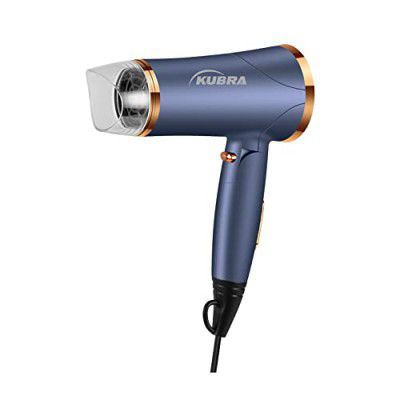 Kubra KB-134 Hair Dryer with automatic overheat protection with one detachable nozzle (Purple)