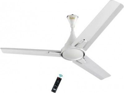 KUHL | Prima A1, BLDC, 29W, Low Noise, 1200 mm 3 Blade Ceiling Fan (White, Pack of 1)