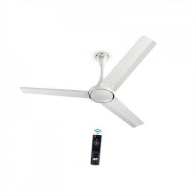 KUHL Prima A4 5 Star 1200 mm 3 Blade Ceiling Fan  (White, Pack of 1)