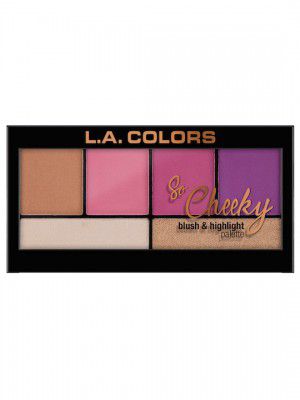 L.A colors C30463 Sweet and Sassy So Cheeky Blush and Highlight Palette 22 g