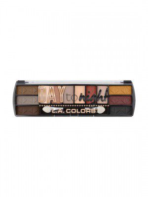 L.A colorsDay To Night 12 Color Eyeshadow - Sundown