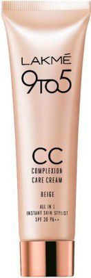 Lakmé 9 to 5 Complexion Care Cream, Beige (9 ml)