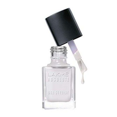 Lakmé Absolute Gel Stylist Nail Color, Top Coat, 12 ml