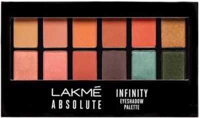 Lakmé Absolute Infinity Eye Shadow Palette 12 g  (Coral Sunset)