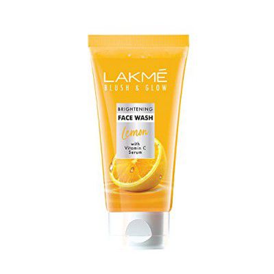 LAKMÉ Blush & Glow Lemon Freshness Gel Face Wash with Lemon Extracts, 100 g